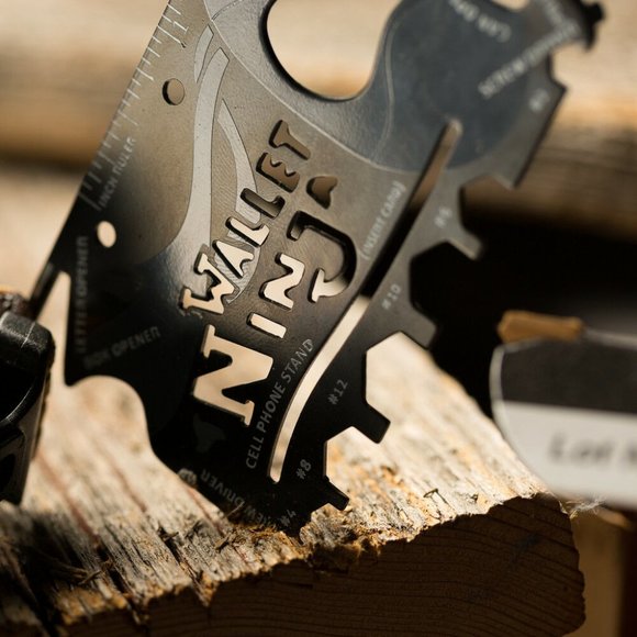 Wallet Tool 18 in 1 multi tool with Case Hiking Camping Car Garage - Picture 2 of 8